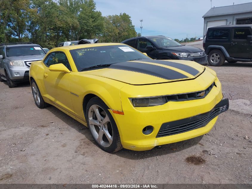 2014 Chevrolet Camaro 2Lt VIN: 2G1FC1E39E9224318 Lot: 40244416