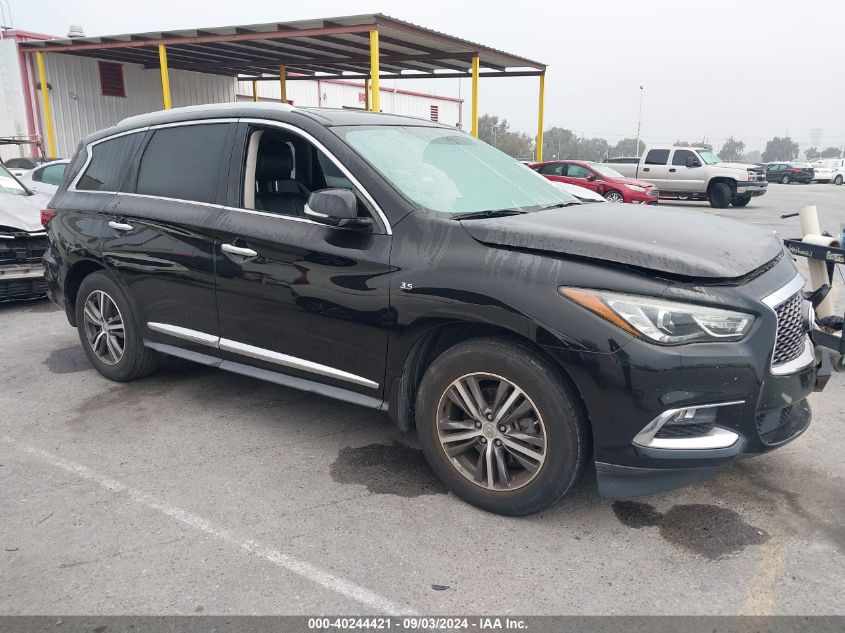 2017 Infiniti Qx60 VIN: 5N1DL0MN5HC524555 Lot: 40244421