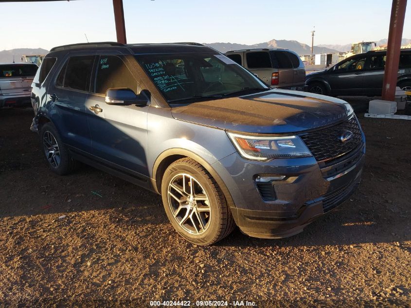 1FM5K8GT2JGC49127 2018 FORD EXPLORER - Image 1