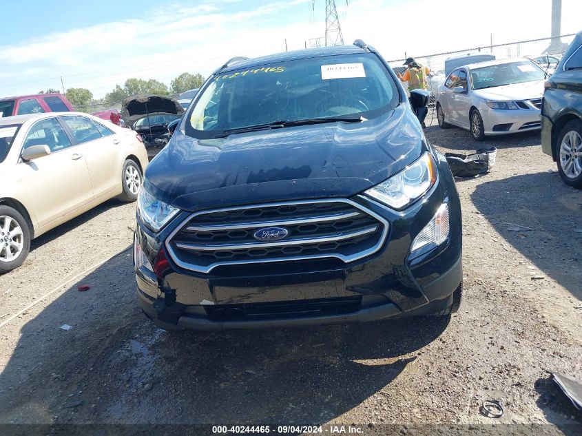 2021 Ford Ecosport Se VIN: MAJ3S2GEXMC450379 Lot: 40244465