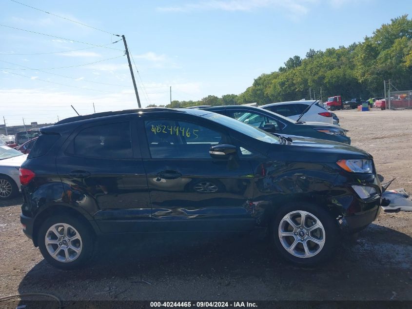 2021 Ford Ecosport Se VIN: MAJ3S2GEXMC450379 Lot: 40244465