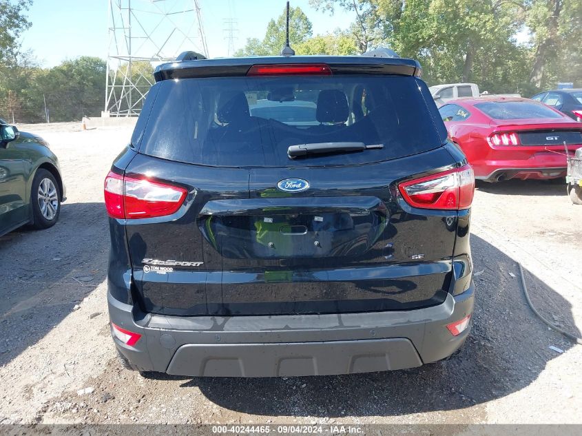 2021 Ford Ecosport Se VIN: MAJ3S2GEXMC450379 Lot: 40244465