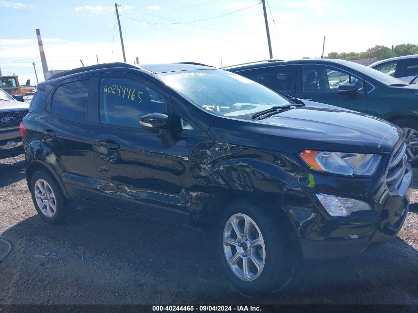 2021 Ford Ecosport Se VIN: MAJ3S2GEXMC450379 Lot: 40244465