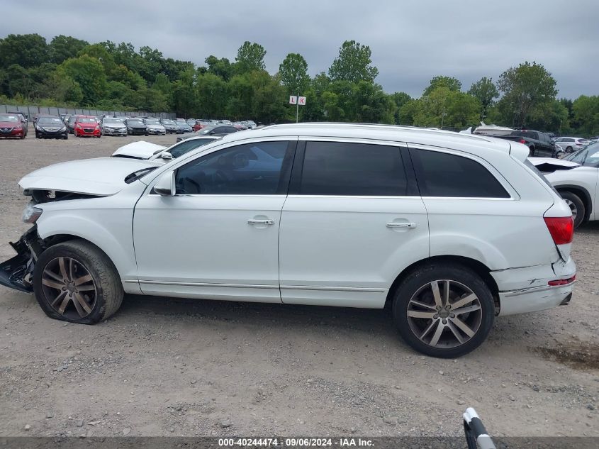 2015 Audi Q7 3.0T Premium VIN: WA1LGAFE3FD032244 Lot: 40244474