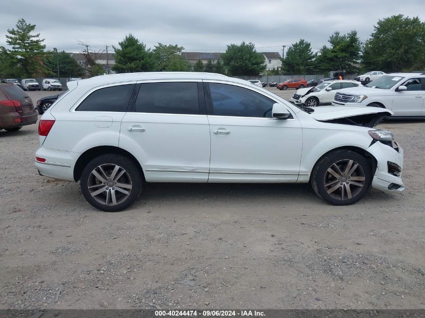 2015 Audi Q7 3.0T Premium VIN: WA1LGAFE3FD032244 Lot: 40244474