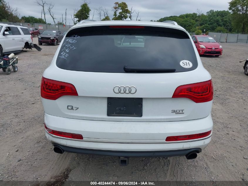 2015 Audi Q7 3.0T Premium VIN: WA1LGAFE3FD032244 Lot: 40244474