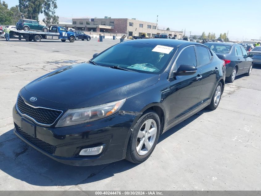 2014 Kia Optima Lx VIN: 5XXGM4A71EG297906 Lot: 40244476