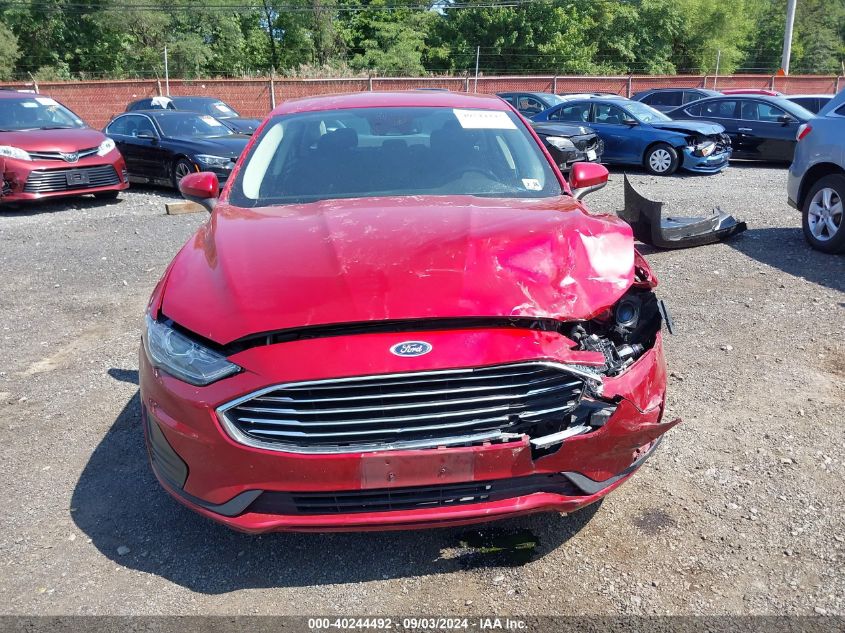 2020 Ford Fusion Se VIN: 3FA6P0HD6LR102149 Lot: 40244492