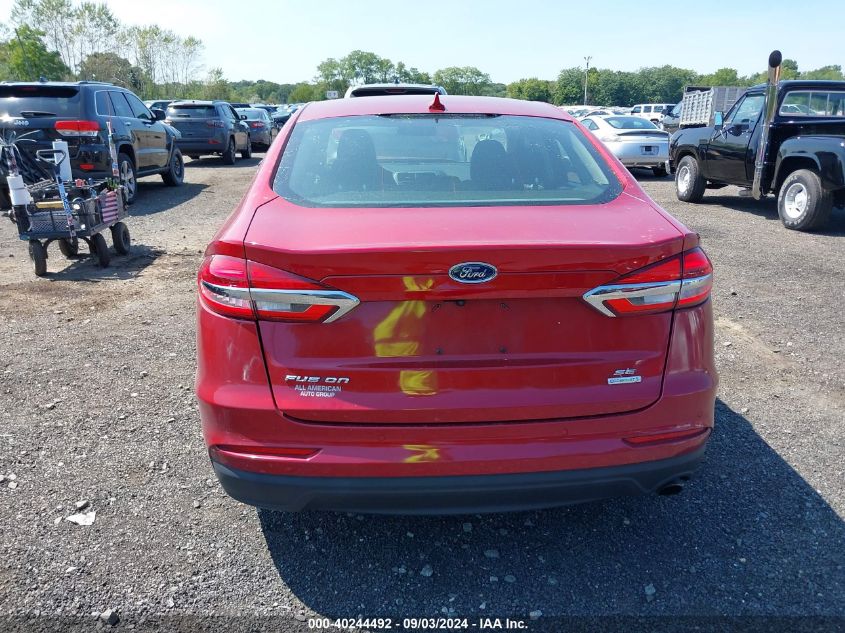 2020 Ford Fusion Se VIN: 3FA6P0HD6LR102149 Lot: 40244492