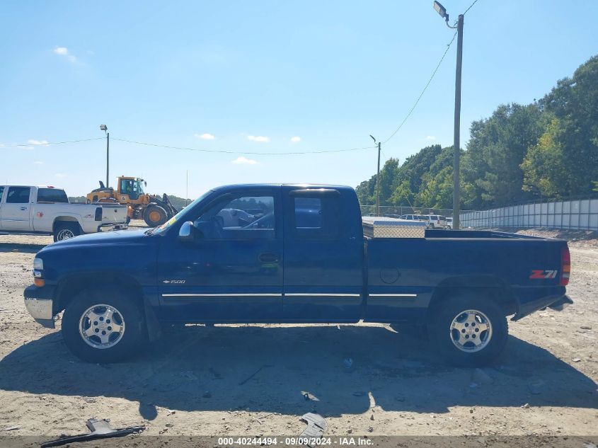 2000 Chevrolet Silverado 1500 Ls VIN: 1GCEK19T1YE111805 Lot: 40244494