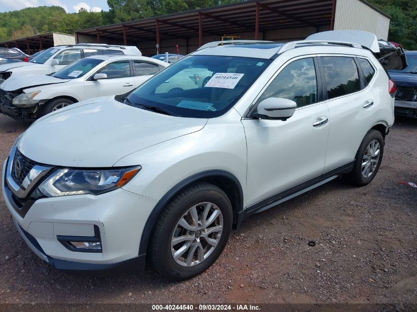 2018 Nissan Rogue Sv VIN: 5N1AT2MT0JC801650 Lot: 40244540