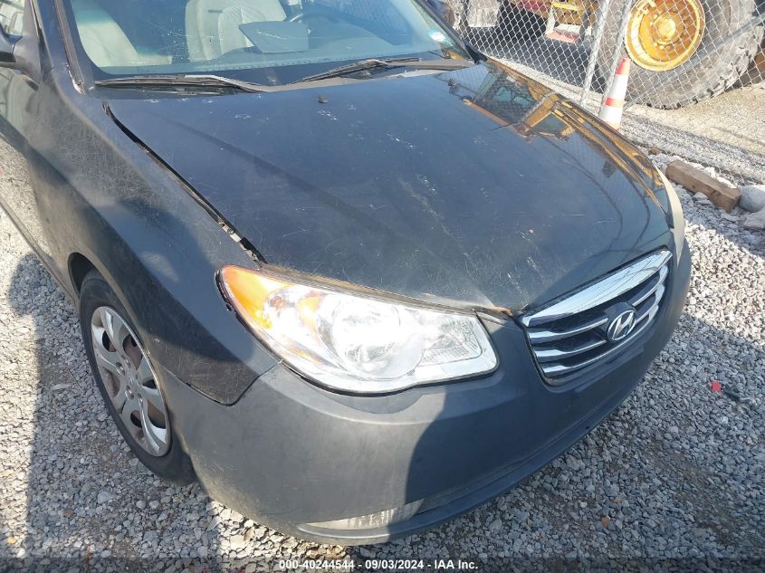 2010 Hyundai Elantra Gls VIN: KMHDU4AD5AU865521 Lot: 40244544