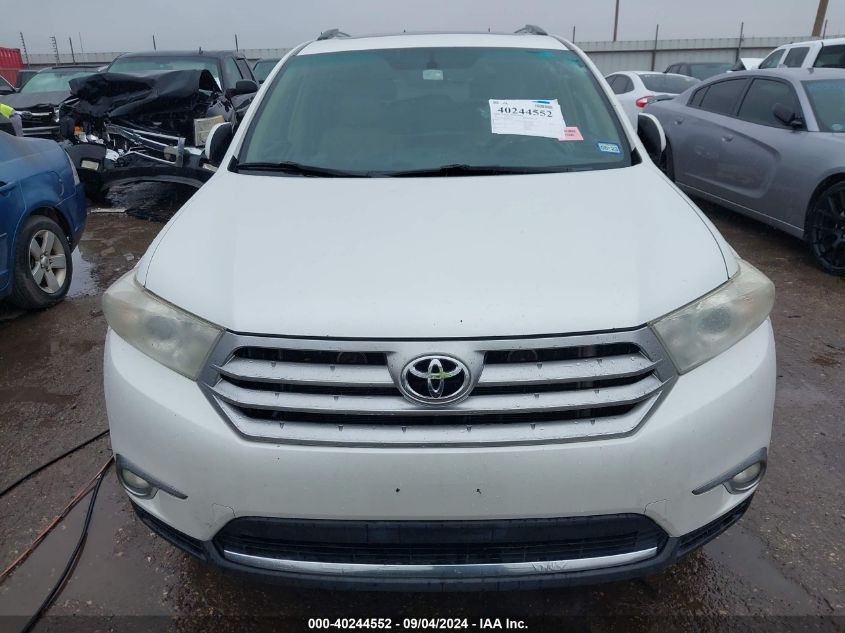 2011 Toyota Highlander Limited V6 VIN: 5TDYK3EH6BS038426 Lot: 40244552