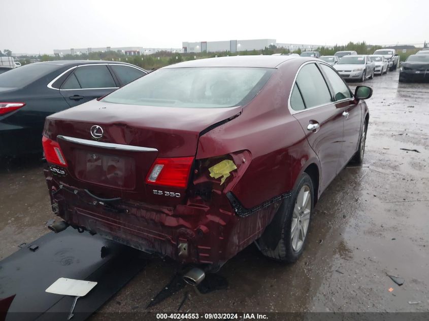 2007 Lexus Es 350 VIN: JTHBJ46G372029619 Lot: 40244553