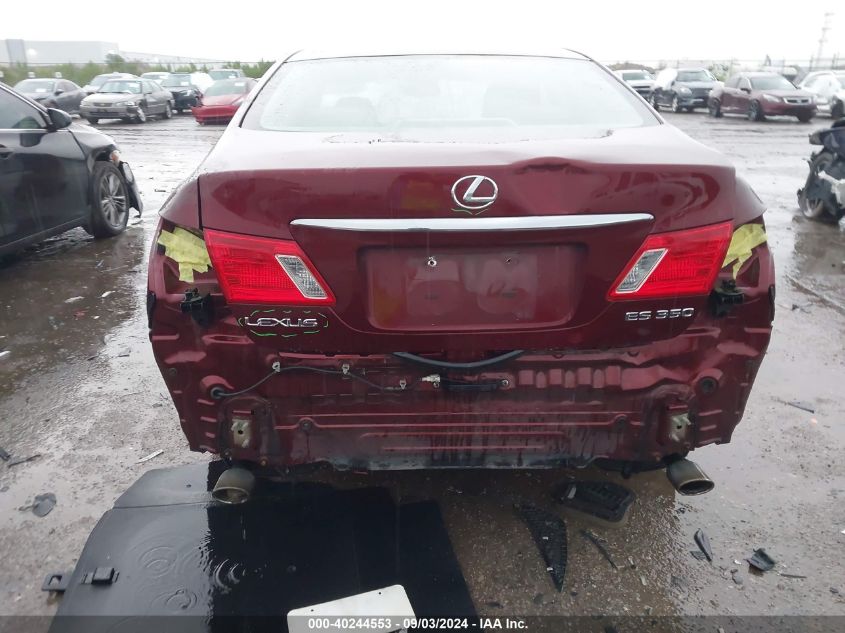 2007 Lexus Es 350 VIN: JTHBJ46G372029619 Lot: 40244553