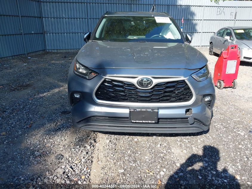 2020 Toyota Highlander Xle VIN: 5TDHZRBH5LS037529 Lot: 40244581