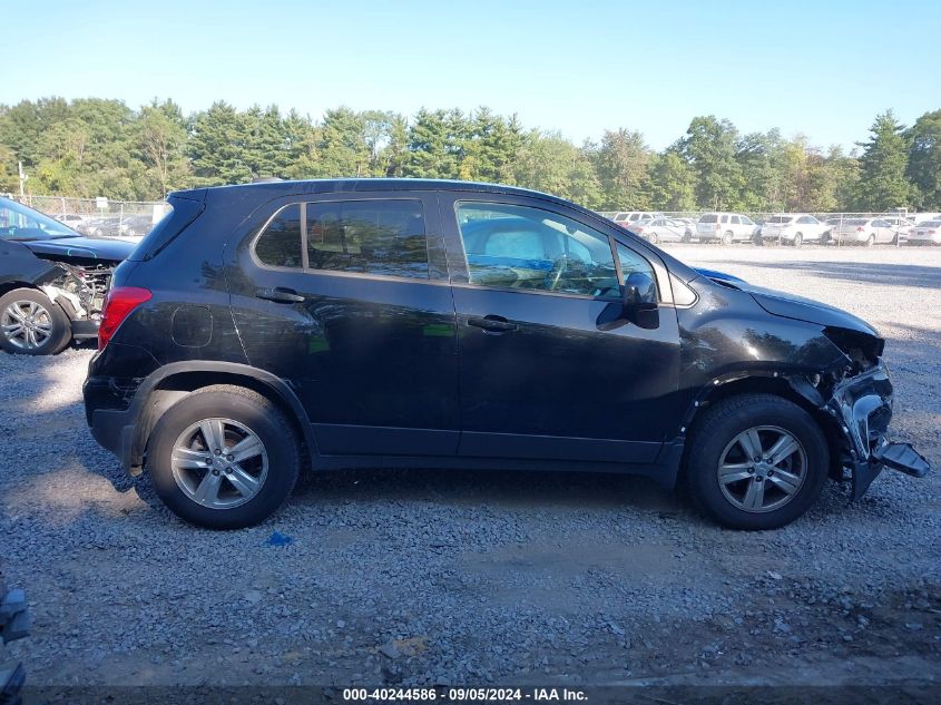 2019 Chevrolet Trax Ls VIN: 3GNCJNSB8KL405249 Lot: 40244586