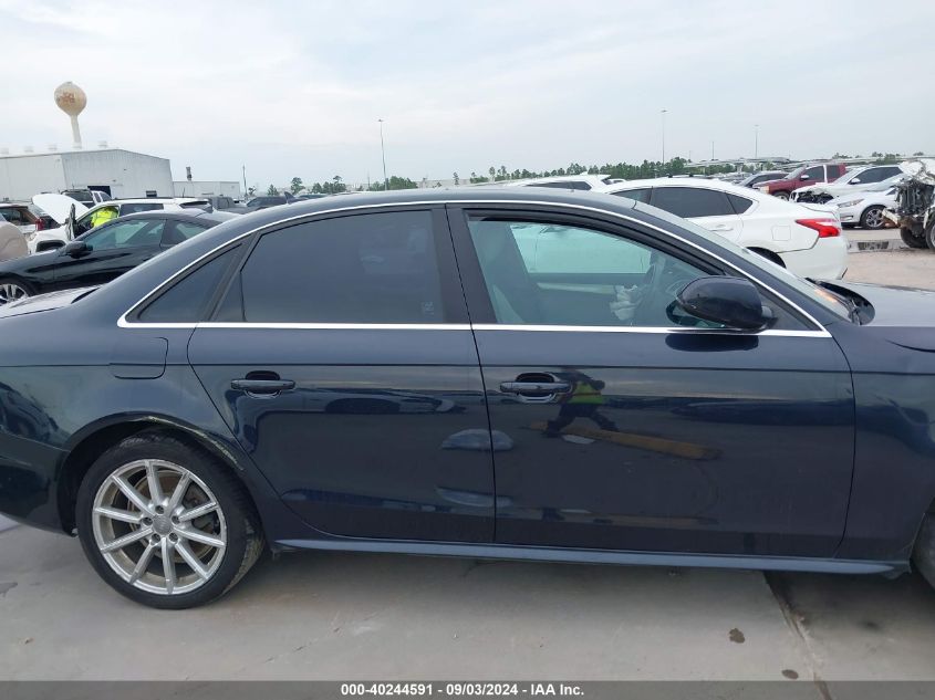 2015 Audi A4 2.0T Premium VIN: WAUFFAFL3FN026942 Lot: 40244591