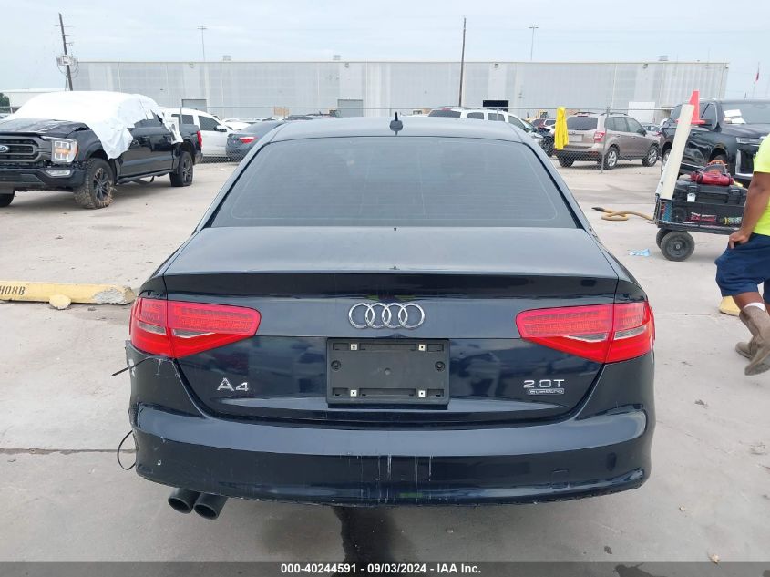 2015 Audi A4 2.0T Premium VIN: WAUFFAFL3FN026942 Lot: 40244591