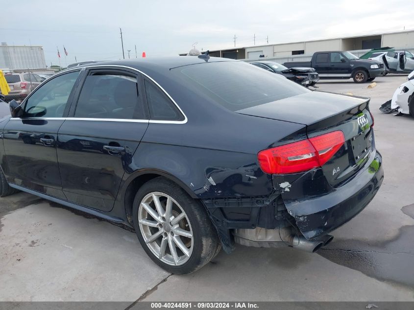 2015 Audi A4 2.0T Premium VIN: WAUFFAFL3FN026942 Lot: 40244591