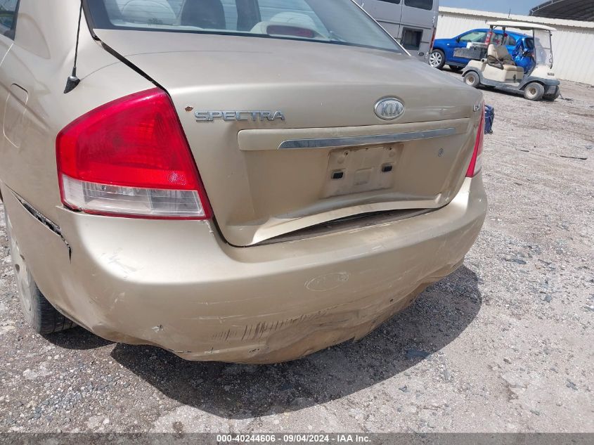 KNAFE221695656021 2009 Kia Spectra Ex