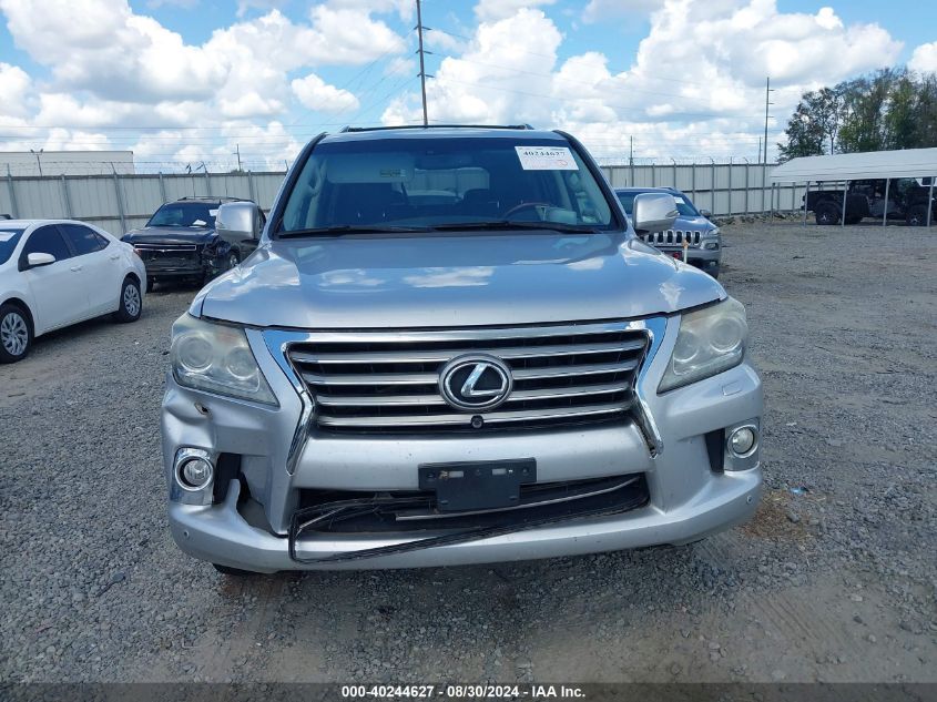 2013 Lexus Lx 570 VIN: JTJHY7AX1D4121891 Lot: 40244627