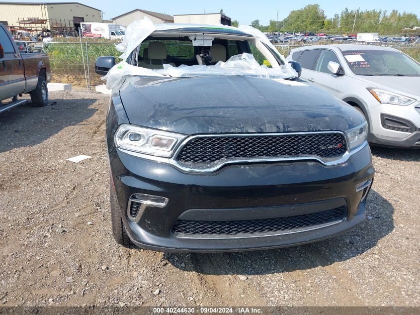 2021 Dodge Durango Sxt Awd VIN: 1C4RDJAG8MC598730 Lot: 40244630