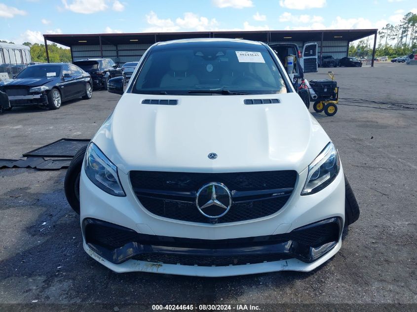 2018 Mercedes-Benz Amg Gle 63 Coupe S 4Matic VIN: 4JGED7FB0JA103793 Lot: 40244645