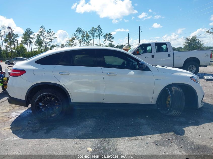 2018 Mercedes-Benz Amg Gle 63 Coupe S 4Matic VIN: 4JGED7FB0JA103793 Lot: 40244645