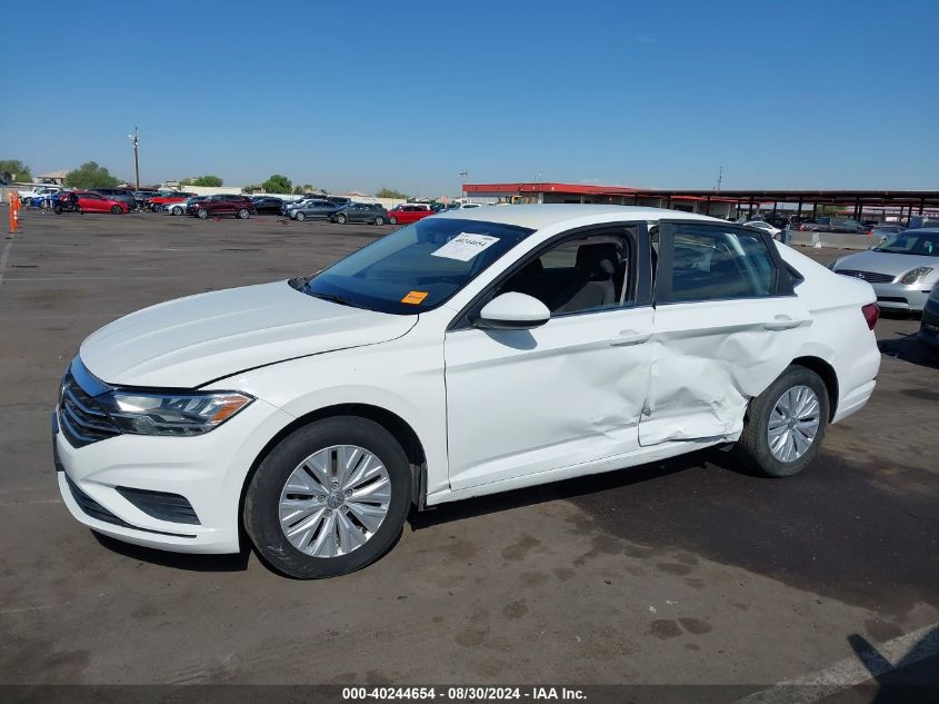 2019 Volkswagen Jetta 1.4T R-Line/1.4T S/1.4T Se VIN: 3VWCB7BU9KM173657 Lot: 40244654