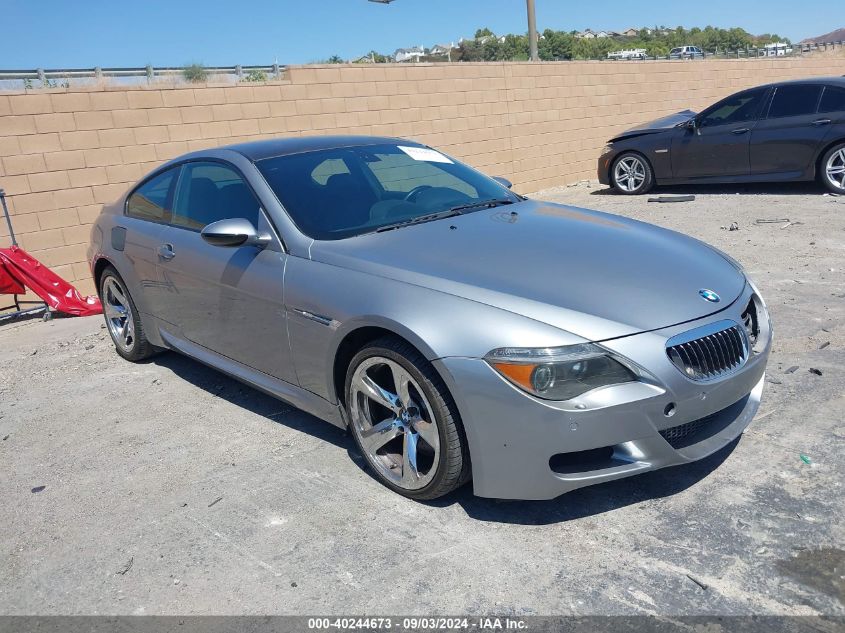 2006 BMW M6 VIN: WBSEH93496B797629 Lot: 40244673