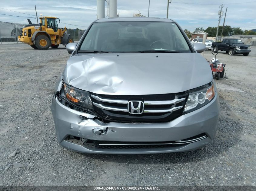 2016 Honda Odyssey Ex-L VIN: 5FNRL5H63GB101534 Lot: 40244694