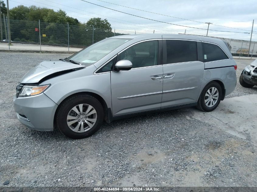 VIN 5FNRL5H63GB101534 2016 Honda Odyssey, Ex-L no.2