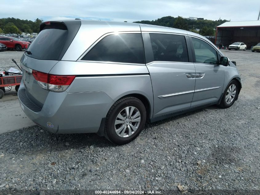 VIN 5FNRL5H63GB101534 2016 Honda Odyssey, Ex-L no.4