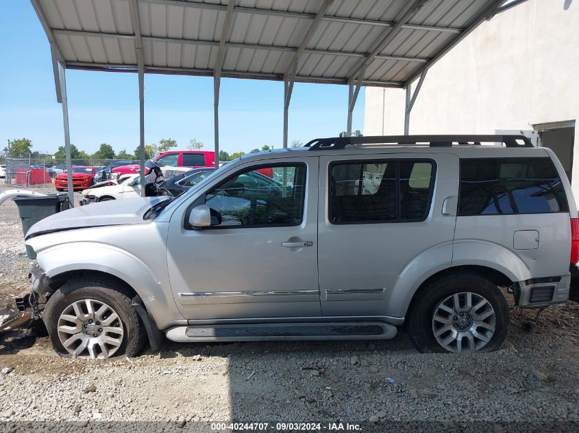 2011 Nissan Pathfinder Le VIN: 5N1AR1NBXBC622399 Lot: 40244707