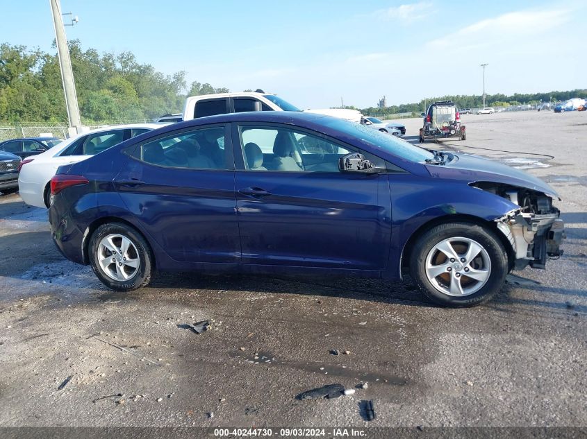 2014 Hyundai Elantra Se VIN: 5NPDH4AE1EH529463 Lot: 40244730