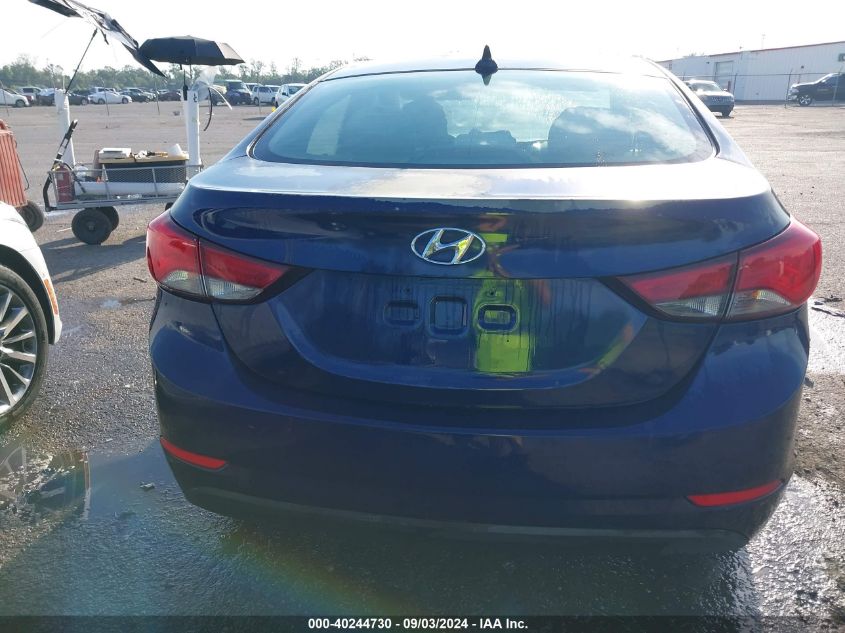 2014 Hyundai Elantra Se VIN: 5NPDH4AE1EH529463 Lot: 40244730