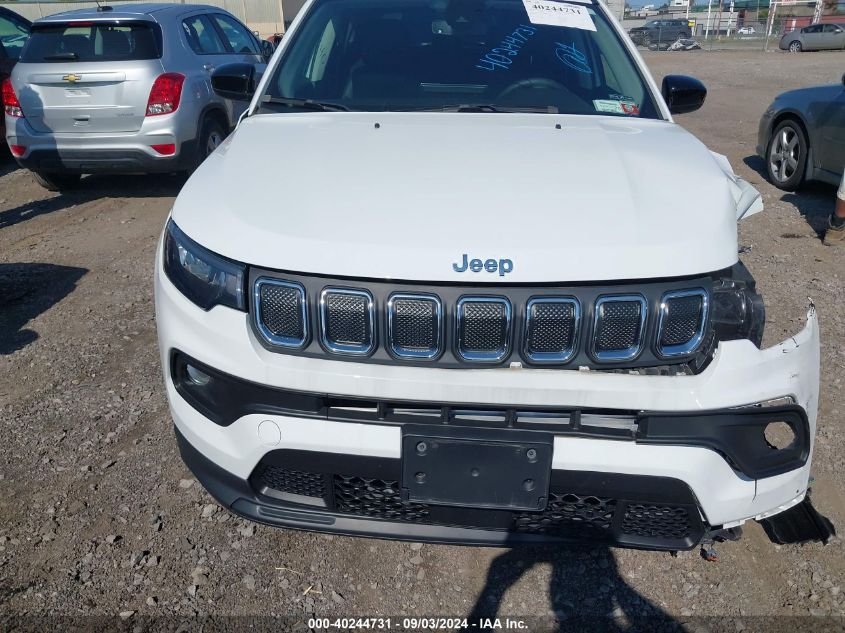 2022 Jeep Compass Latitude Lux 4X4 VIN: 3C4NJDFB7NT180915 Lot: 40244731