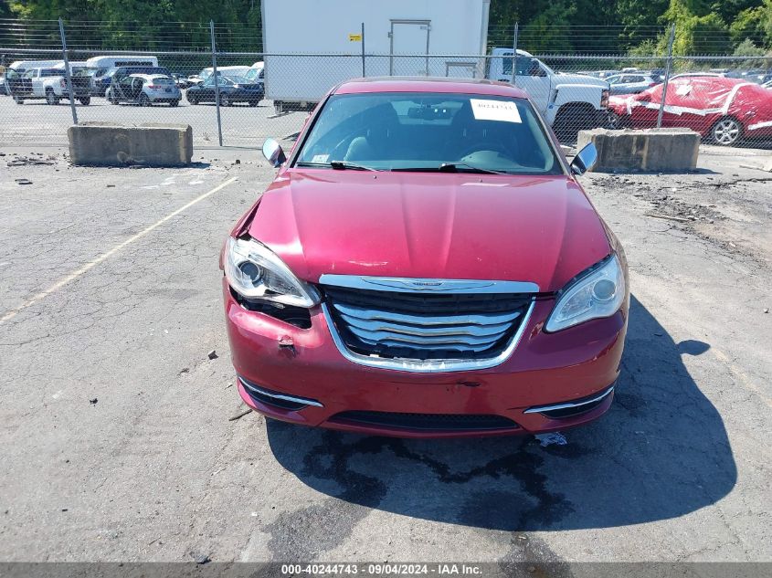 2012 Chrysler 200 Limited VIN: 1C3CCBCG3CN249316 Lot: 40244743