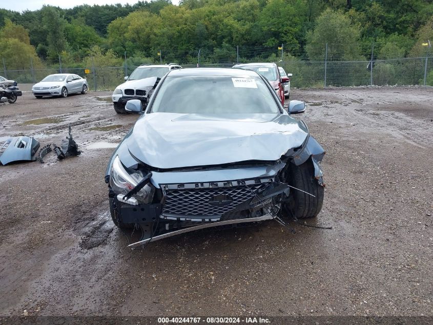 2018 Infiniti Q50 3.0T Luxe VIN: JN1EV7AR4JM442029 Lot: 40244767