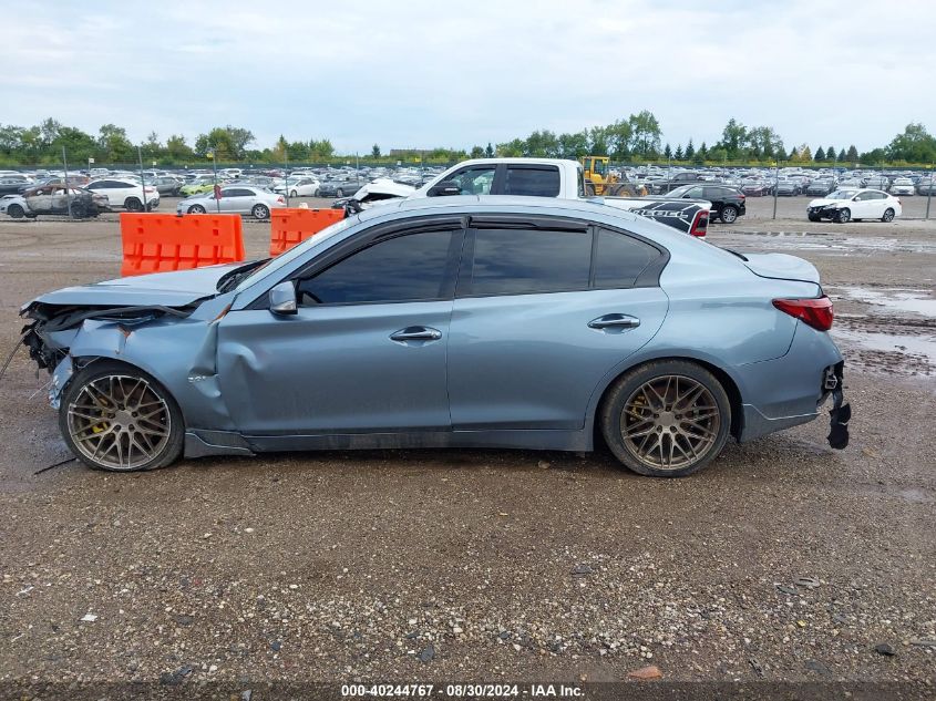 2018 Infiniti Q50 3.0T Luxe VIN: JN1EV7AR4JM442029 Lot: 40244767