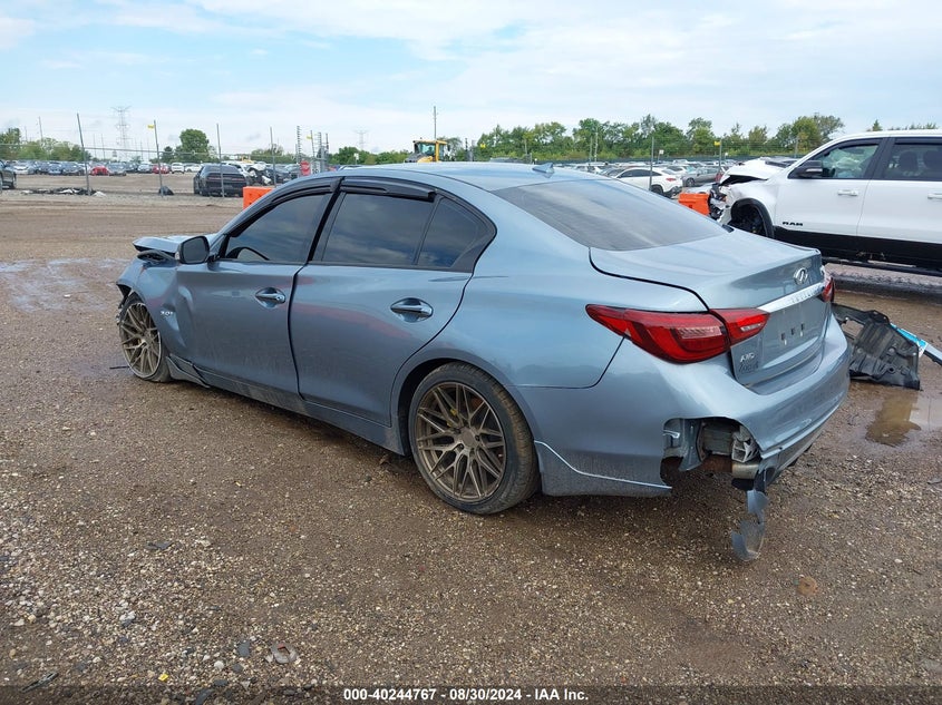 VIN JN1EV7AR4JM442029 2018 INFINITI Q50 3.0T LUXE