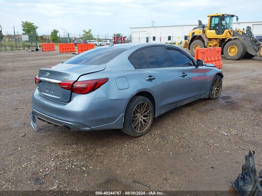 VIN JN1EV7AR4JM442029 2018 INFINITI Q50 3.0T LUXE