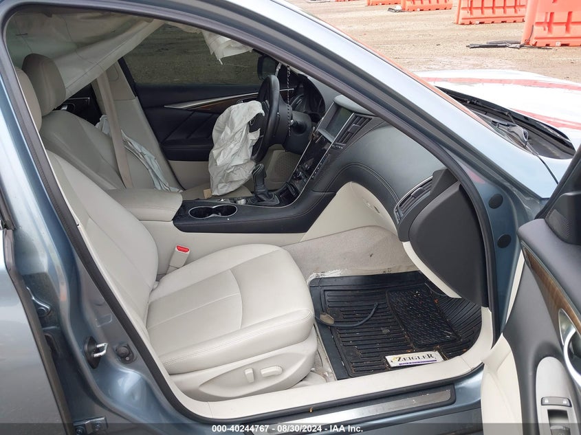 VIN JN1EV7AR4JM442029 2018 INFINITI Q50 3.0T LUXE