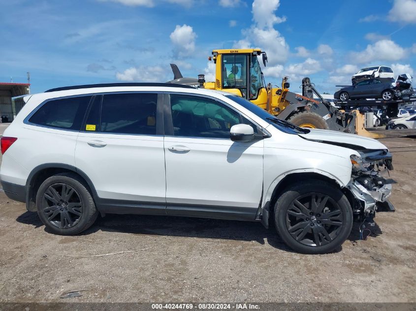 2021 Honda Pilot 2Wd Special Edition VIN: 5FNYF5H21MB011021 Lot: 40244769