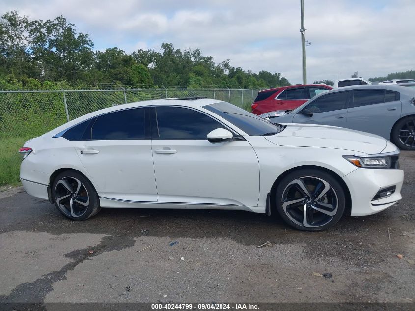 2019 Honda Accord Exl VIN: 1HGCV1F53KA018420 Lot: 40244799