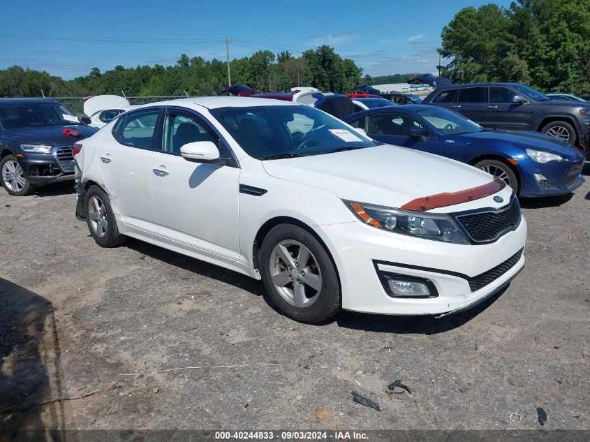 2014 Kia Optima Lx VIN: 5XXGM4A76EG289719 Lot: 40244833