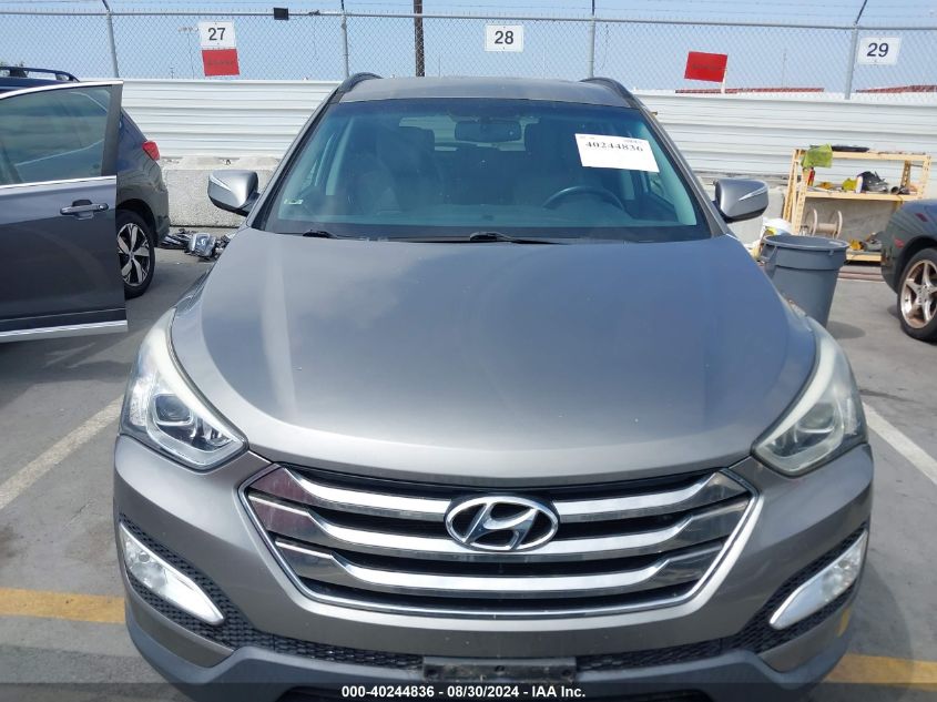 2013 Hyundai Santa Fe Sport VIN: 5XYZU3LBXDG039544 Lot: 40244836