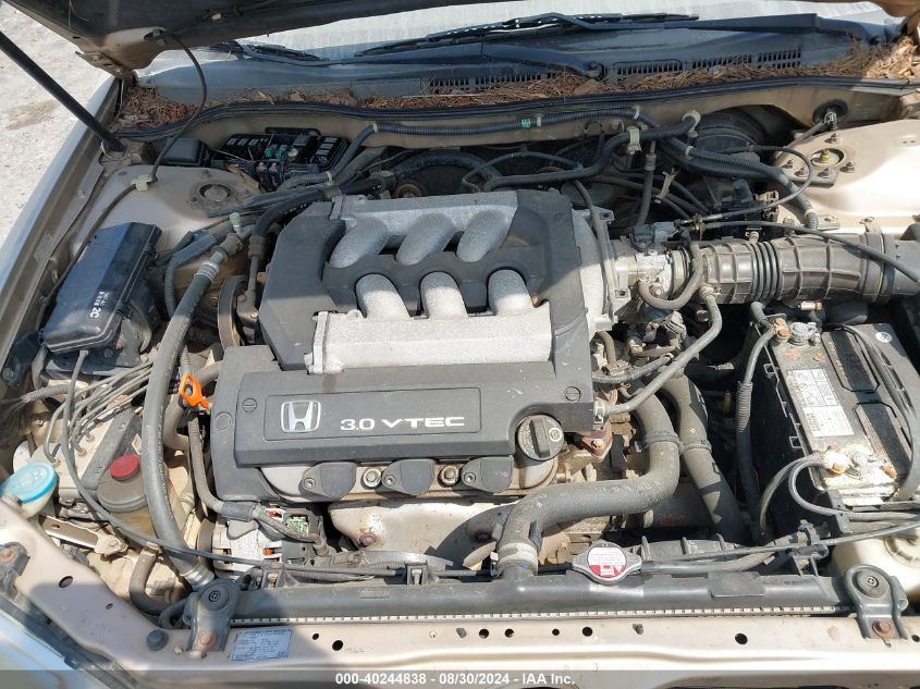 2001 Honda Accord 3.0 Ex VIN: 1HGCG16511A081654 Lot: 40244838