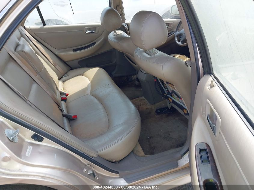 2001 Honda Accord 3.0 Ex VIN: 1HGCG16511A081654 Lot: 40244838